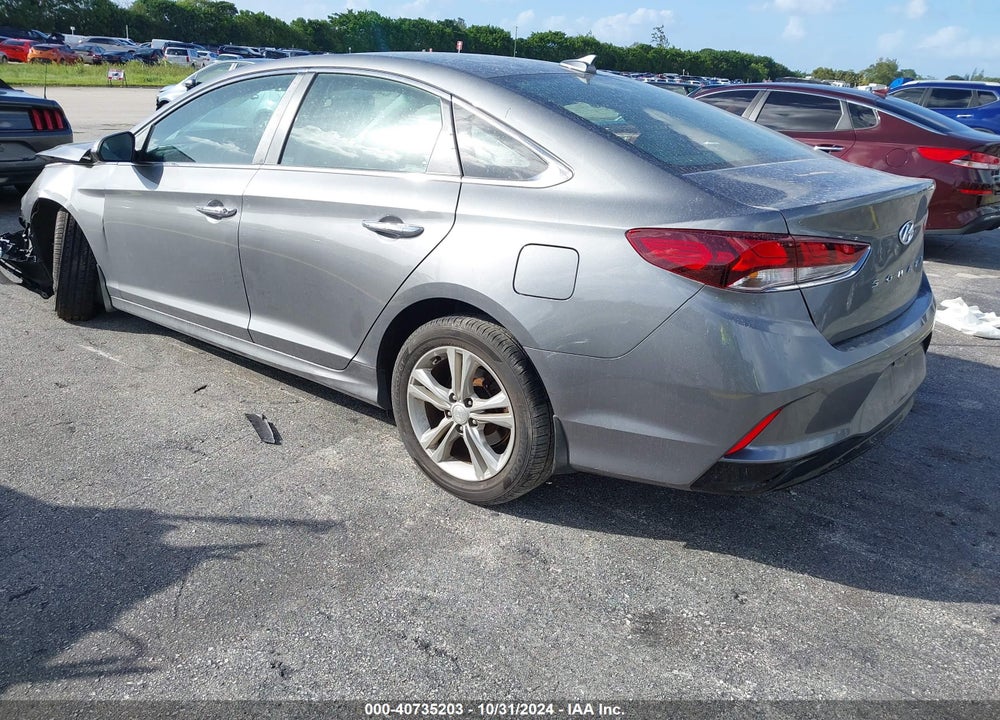 2019 HYUNDAI SONATA SEL VIN: 5NPE34AF6KH804672