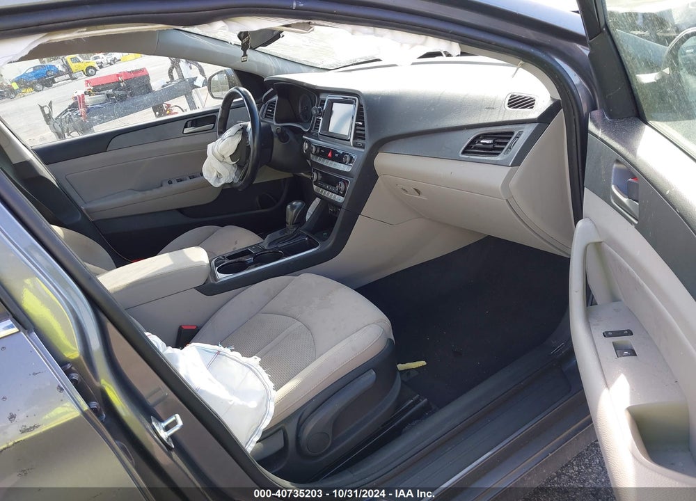2019 HYUNDAI SONATA SEL VIN: 5NPE34AF6KH804672