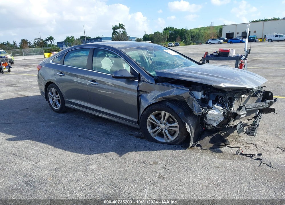 2019 HYUNDAI SONATA SEL VIN: 5NPE34AF6KH804672