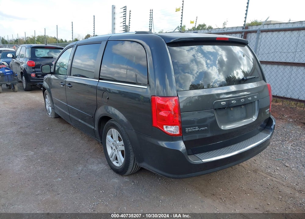 2012 DODGE GRAND CARAVAN CREW VIN: 2C4RDGDG1CR395909
