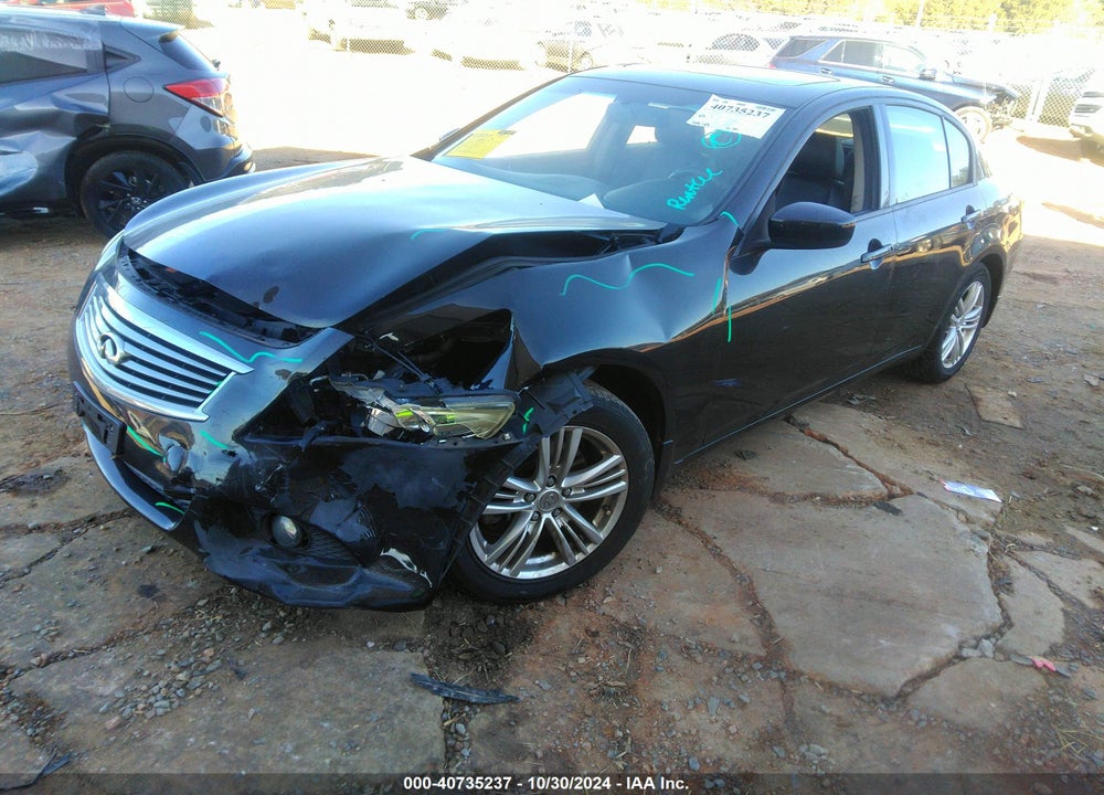 2013 INFINITI G37X VIN: JN1CV6AR2DM769812