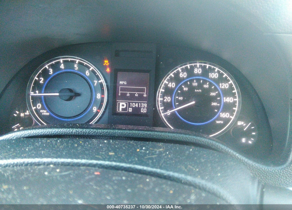 2013 INFINITI G37X VIN: JN1CV6AR2DM769812