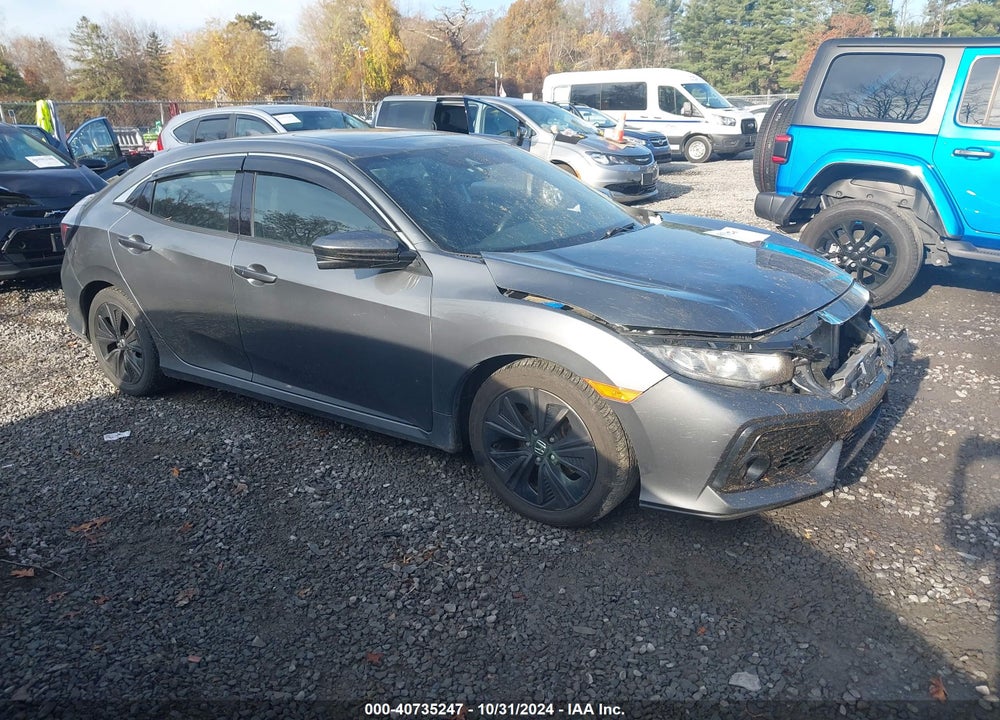 2019 HONDA CIVIC EX VIN: SHHFK7H6XKU424276
