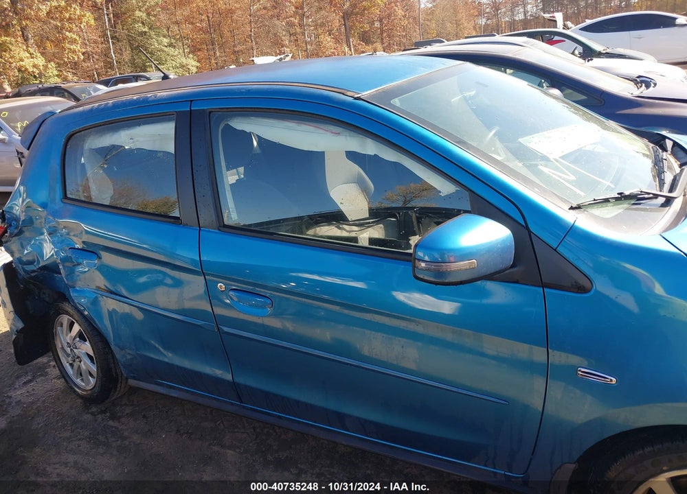2019 MITSUBISHI MIRAGE SE VIN: ML32A4HJXKH000671