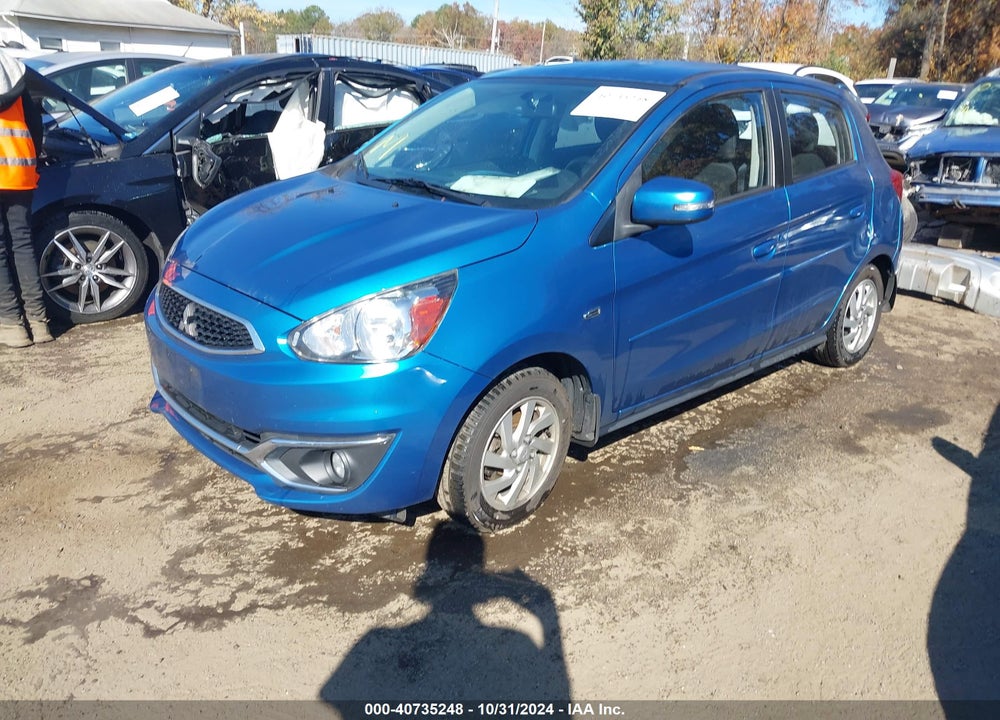 2019 MITSUBISHI MIRAGE SE VIN: ML32A4HJXKH000671