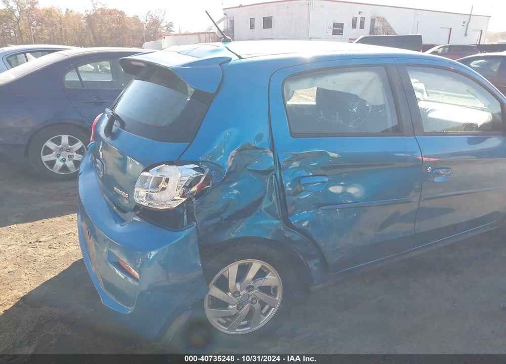 2019 MITSUBISHI MIRAGE SE VIN: ML32A4HJXKH000671