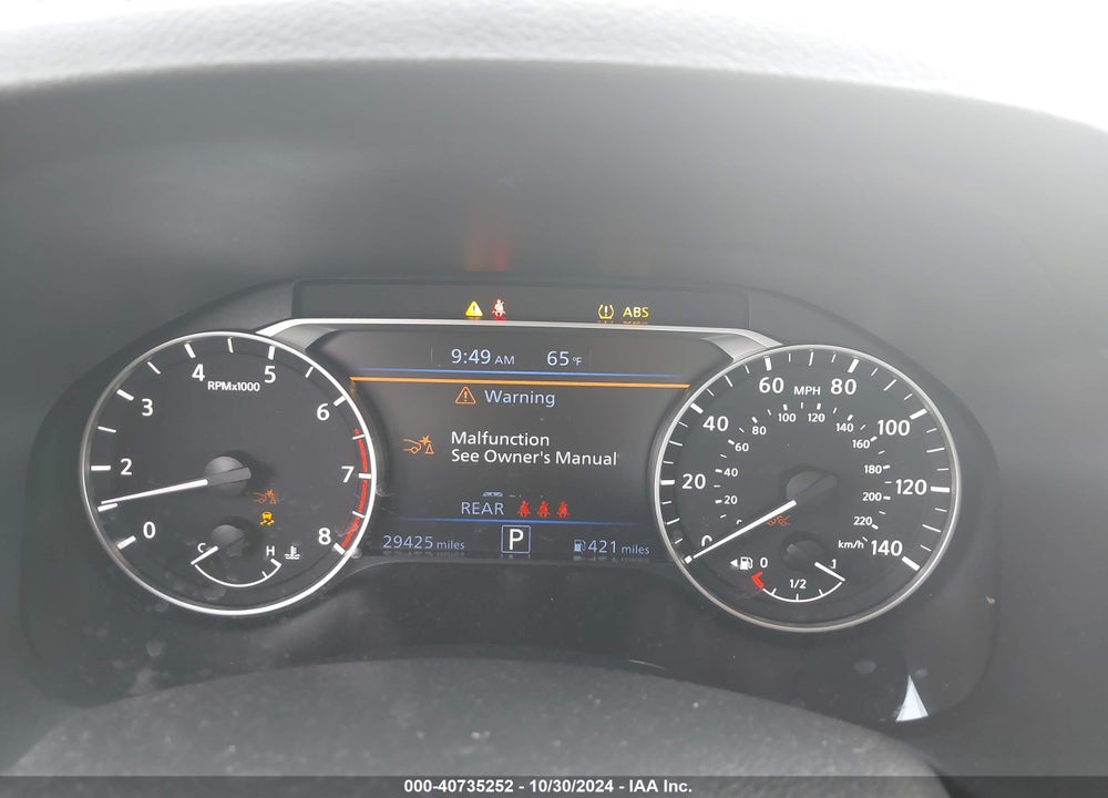 2023 NISSAN ALTIMA SV FWD VIN: 1N4BL4DV0PN319530