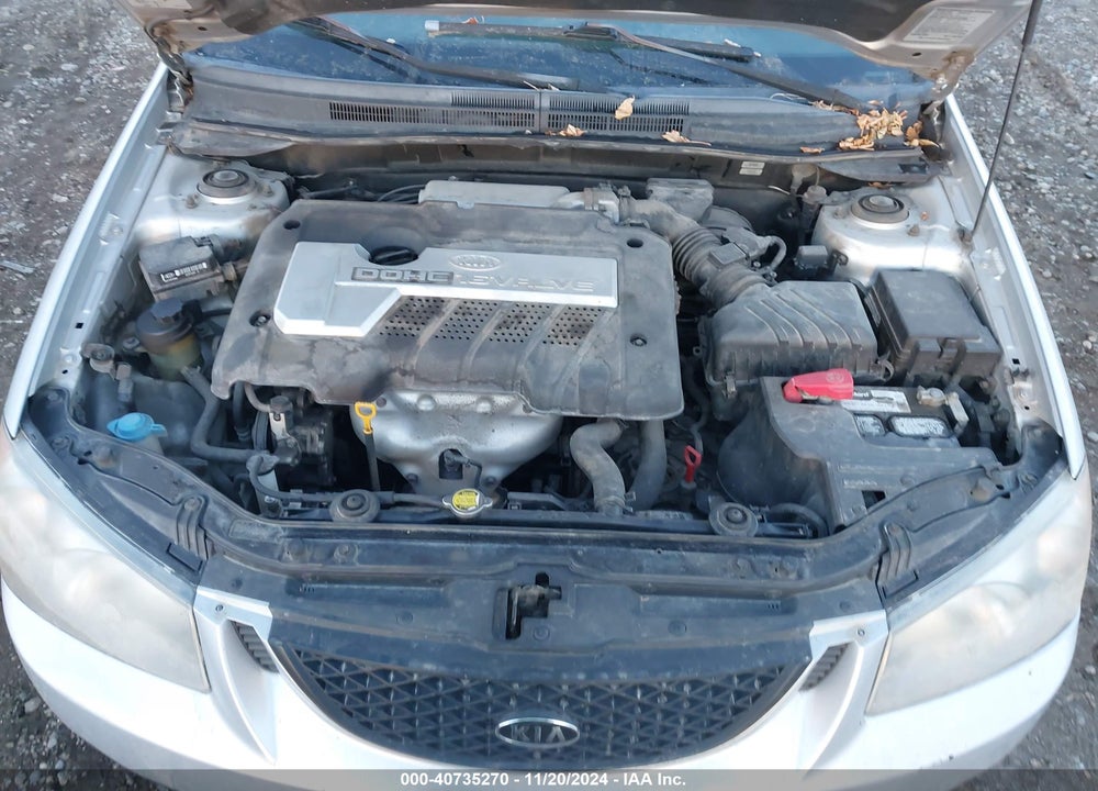 2005 KIA SPECTRA5 VIN: KNAFE161255110086