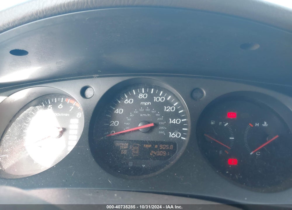 2001 ACURA TL 3.2 VIN: 19UUA56661A004316