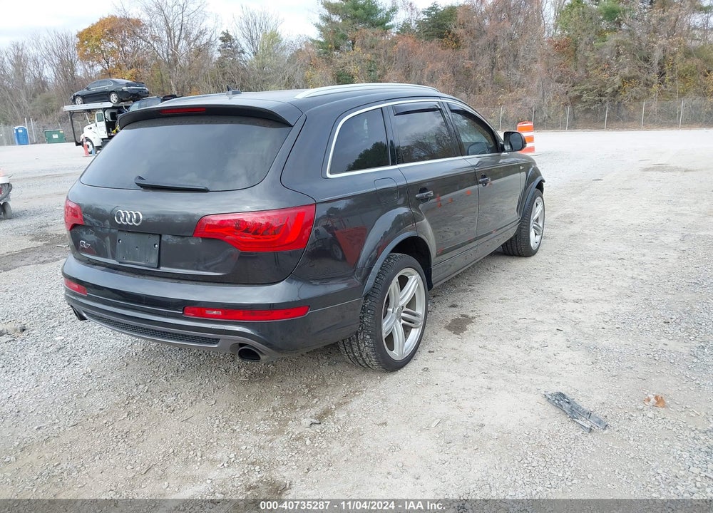 2013 AUDI Q7 3.0T S LINE PRESTIGE VIN: WA1DGAFE8DD005915