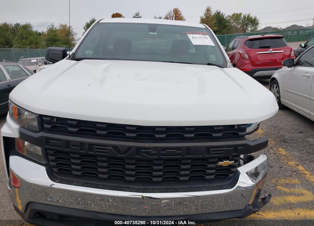 2021 CHEVROLET SILVERADO 1500 2WD LONG BED WT VIN: 3GCNWAEH0MG112419