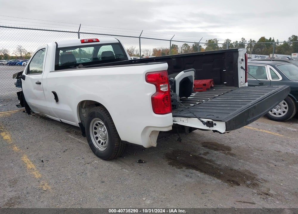 2021 CHEVROLET SILVERADO 1500 2WD LONG BED WT VIN: 3GCNWAEH0MG112419