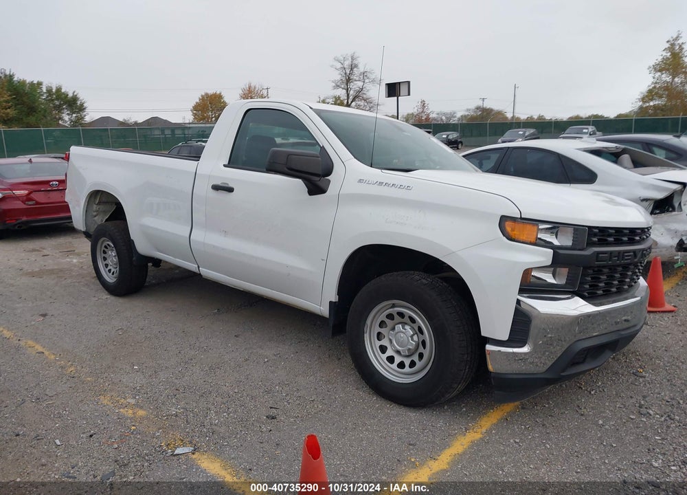 2021 CHEVROLET SILVERADO 1500 2WD LONG BED WT VIN: 3GCNWAEH0MG112419