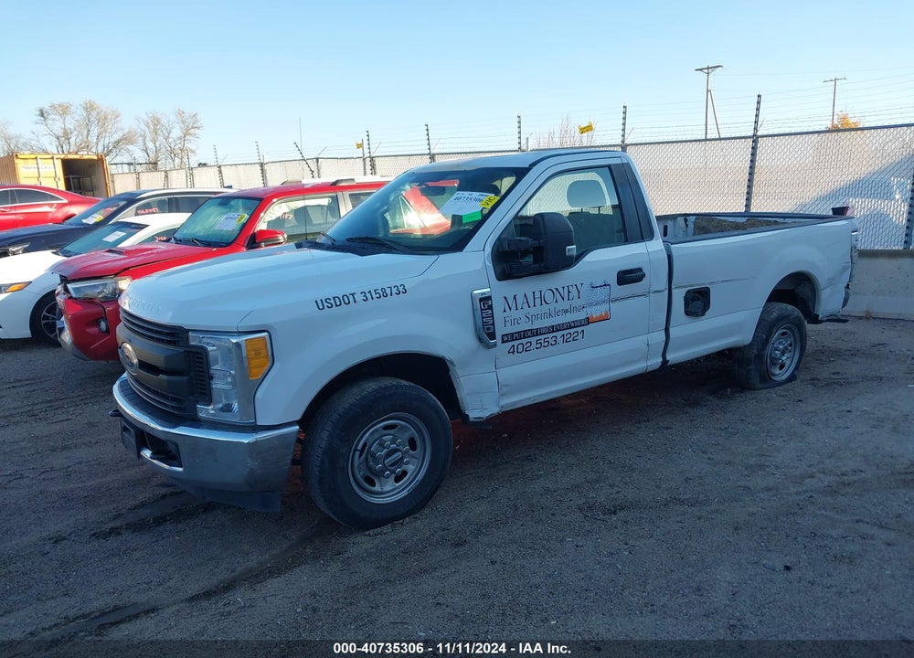 2017 FORD F-250 XL VIN: 1FTBF2A6XHEE82335