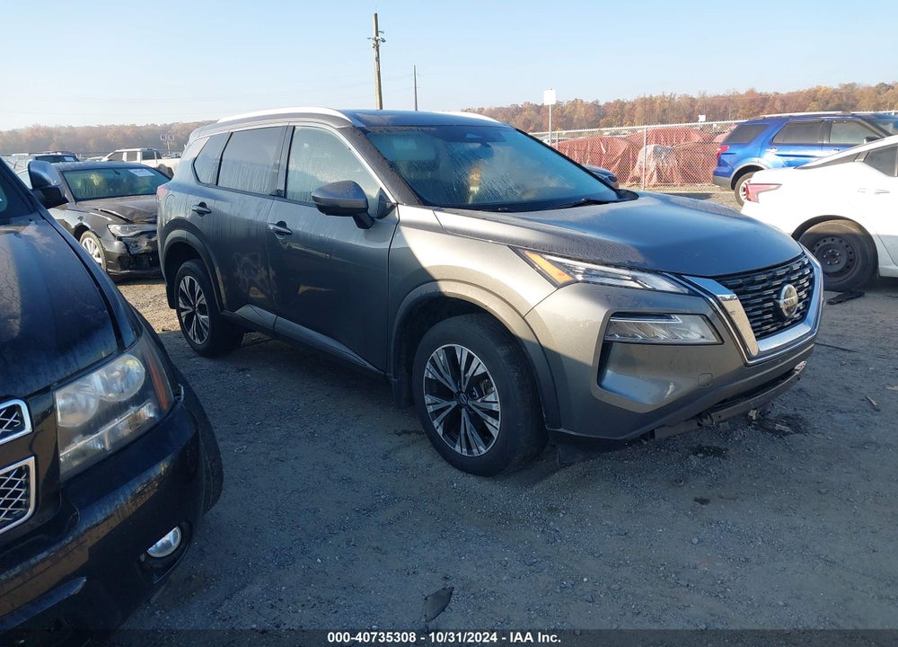 2021 NISSAN ROGUE SV INTELLIGENT AWD VIN: JN8AT3BB8MW201406