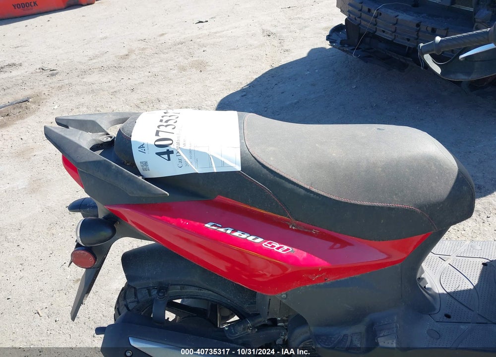 2021 MOPED OTHER VIN: RFGBDSAA6NX000080