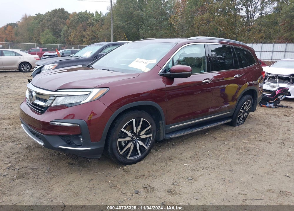2020 HONDA PILOT AWD TOURING 8 PASSENGER VIN: 5FNYF6H99LB039098