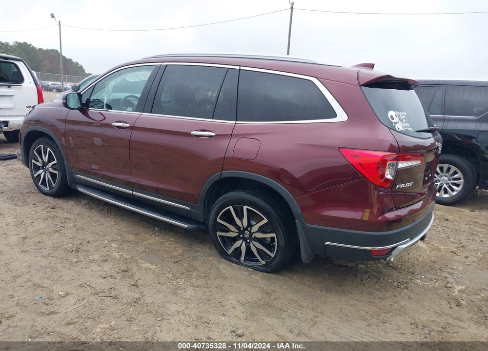 2020 HONDA PILOT AWD TOURING 8 PASSENGER VIN: 5FNYF6H99LB039098
