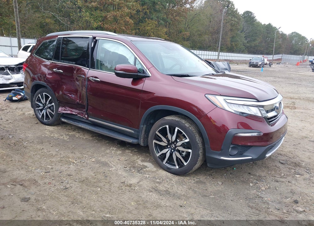 2020 HONDA PILOT AWD TOURING 8 PASSENGER VIN: 5FNYF6H99LB039098