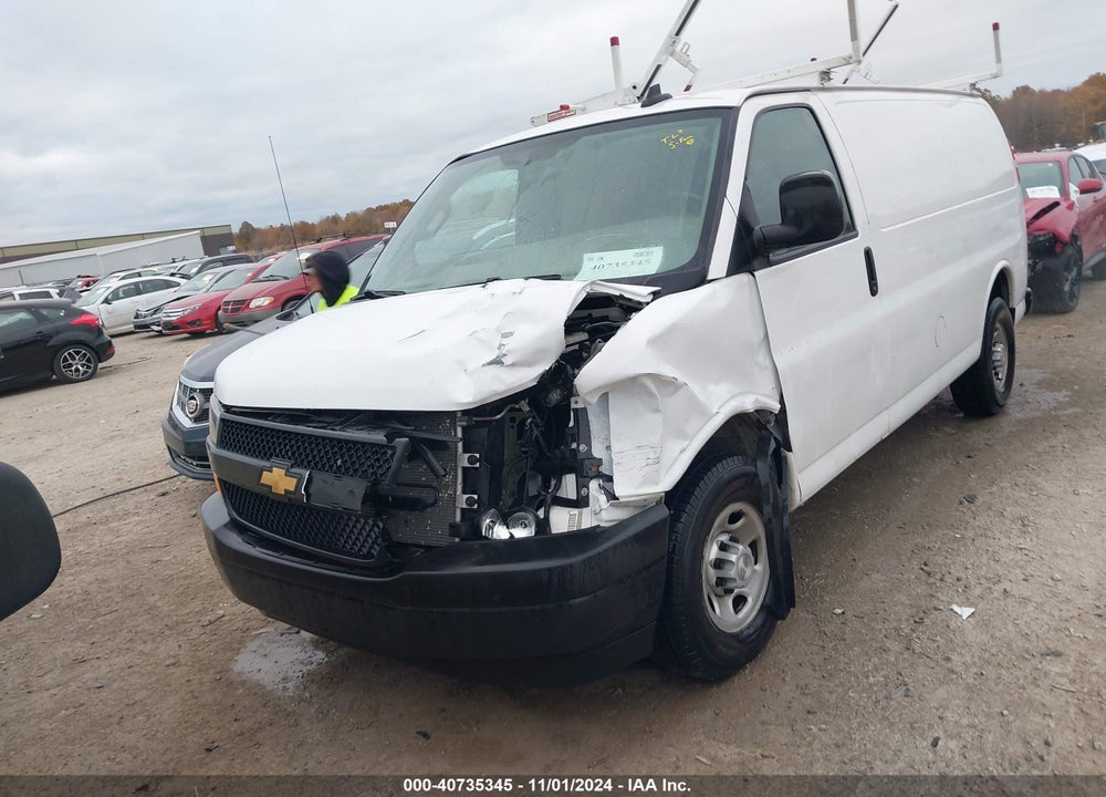 2019 CHEVROLET EXPRESS 2500 WORK VAN VIN: 1GCWGAFG7K1274955