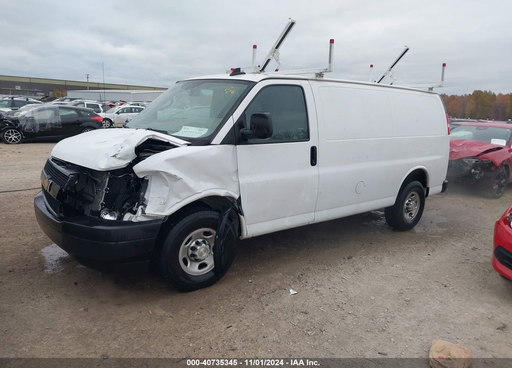2019 CHEVROLET EXPRESS 2500 WORK VAN VIN: 1GCWGAFG7K1274955