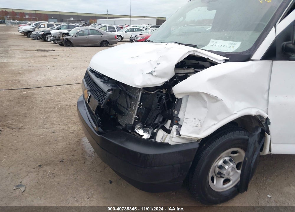 2019 CHEVROLET EXPRESS 2500 WORK VAN VIN: 1GCWGAFG7K1274955
