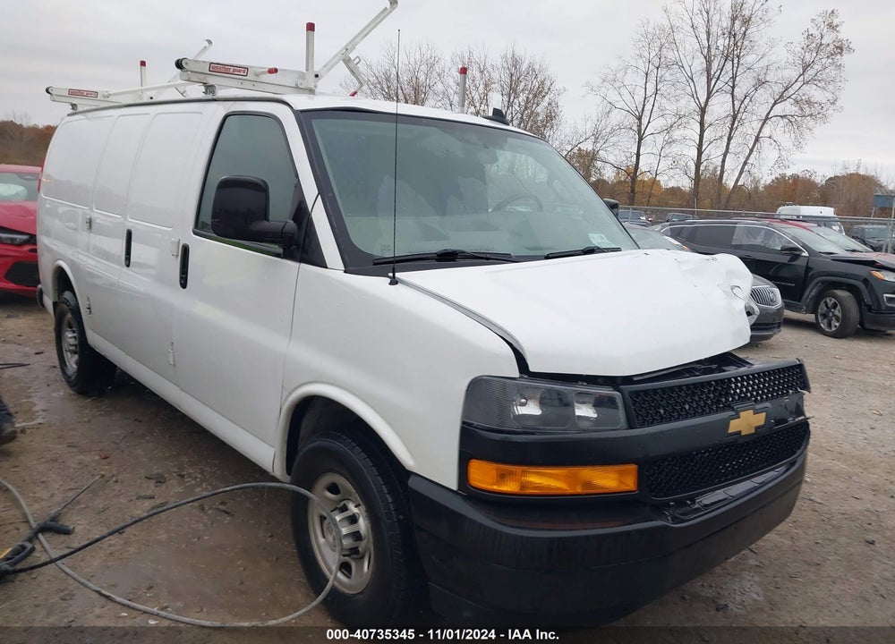 2019 CHEVROLET EXPRESS 2500 WORK VAN VIN: 1GCWGAFG7K1274955