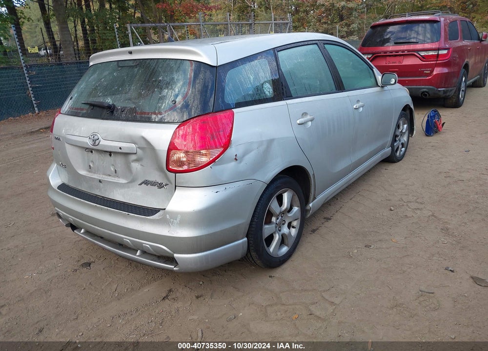 2004 TOYOTA MATRIX XRS VIN: 2T1KY38E64C308787