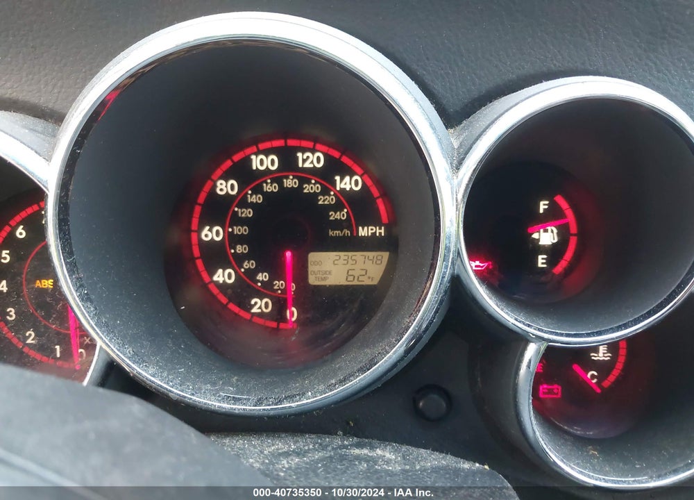 2004 TOYOTA MATRIX XRS VIN: 2T1KY38E64C308787