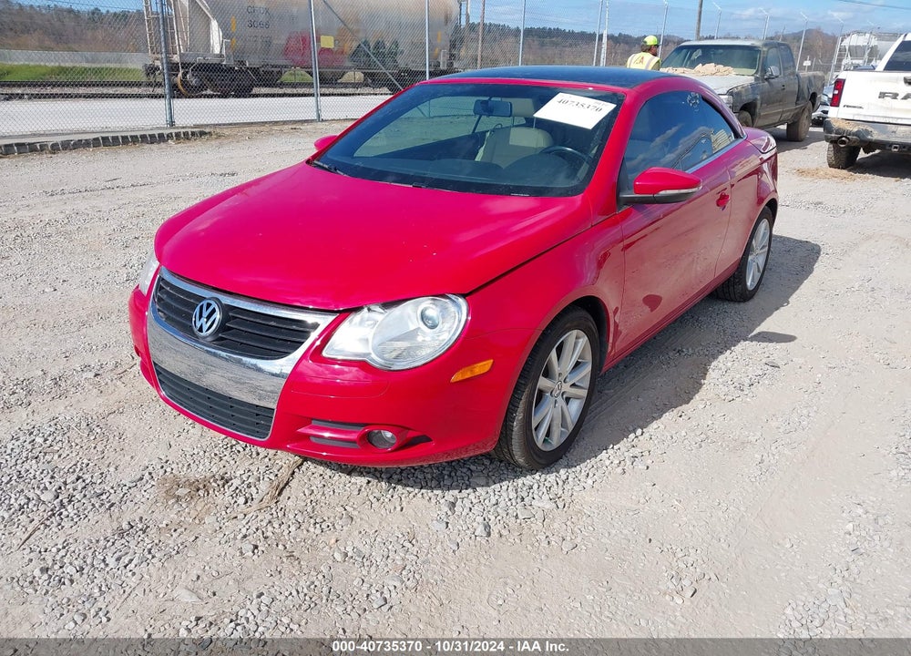 2011 VOLKSWAGEN EOS KOMFORT VIN: WVWBW7AH2BV003380
