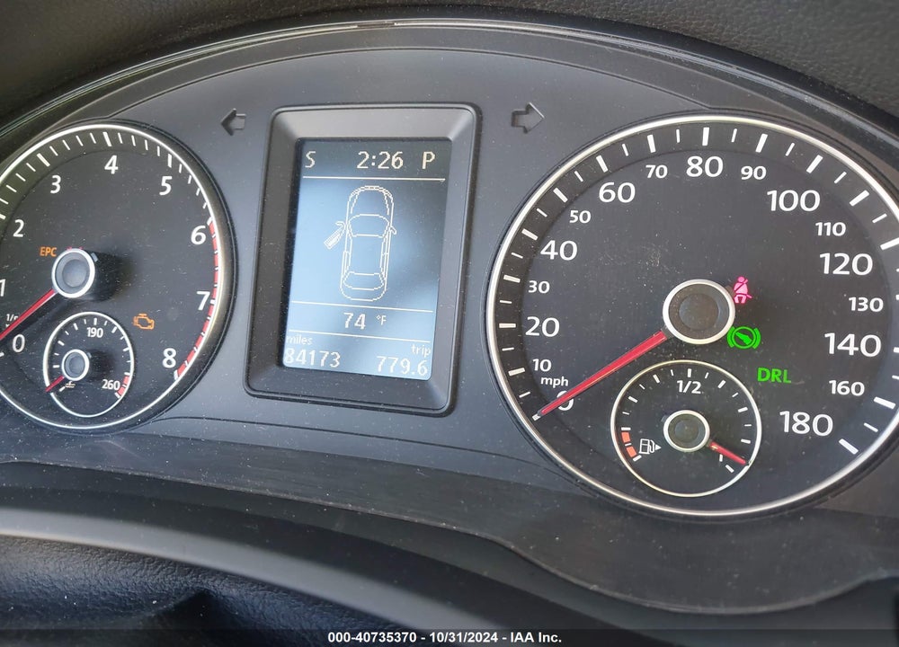 2011 VOLKSWAGEN EOS KOMFORT VIN: WVWBW7AH2BV003380