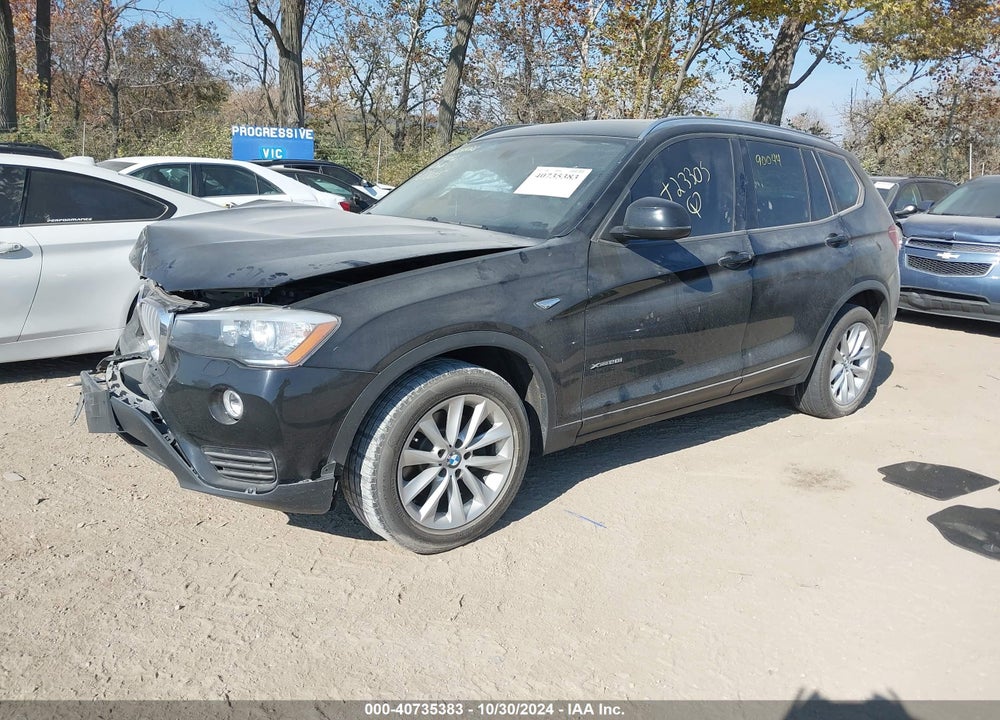2017 BMW X3 XDRIVE28I VIN: 5UXWX9C3XH0T23305
