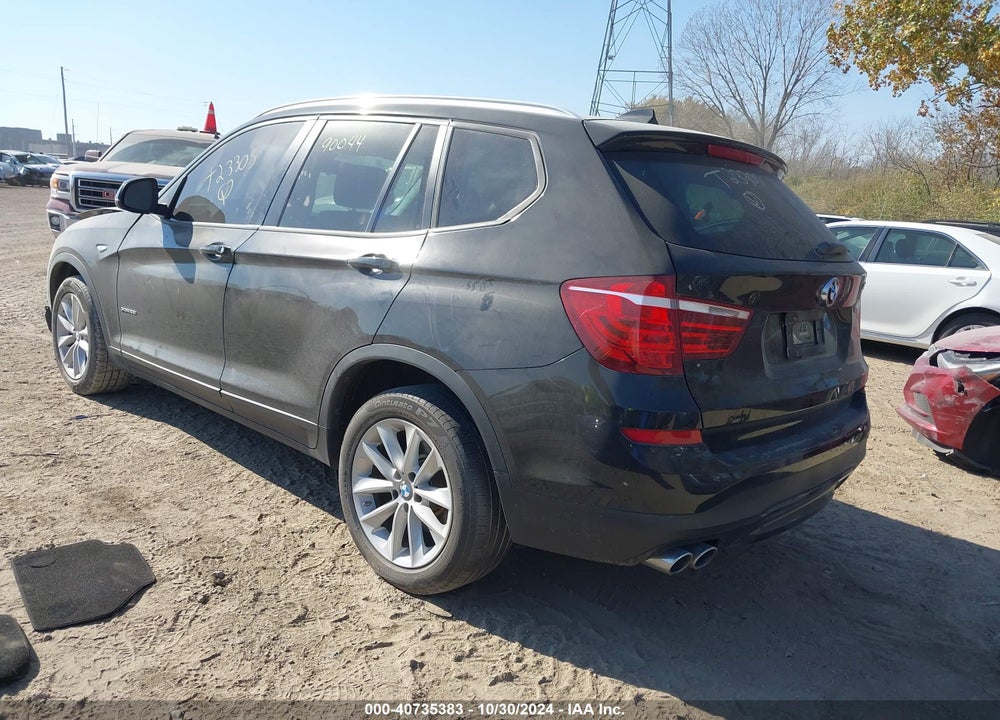 2017 BMW X3 XDRIVE28I VIN: 5UXWX9C3XH0T23305
