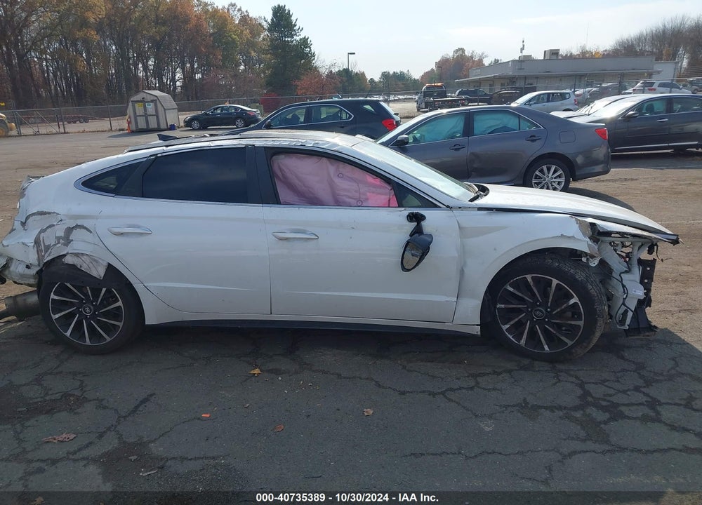 2021 HYUNDAI SONATA LIMITED VIN: 5NPEH4J21MH072453