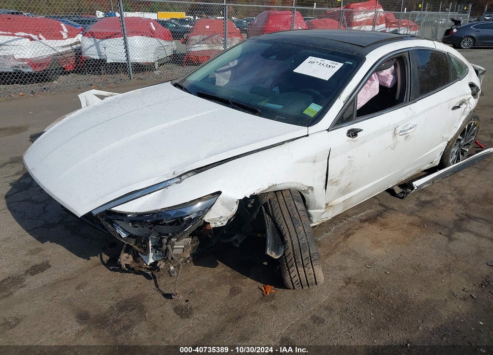 2021 HYUNDAI SONATA LIMITED VIN: 5NPEH4J21MH072453