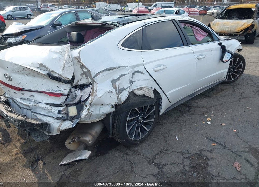 2021 HYUNDAI SONATA LIMITED VIN: 5NPEH4J21MH072453