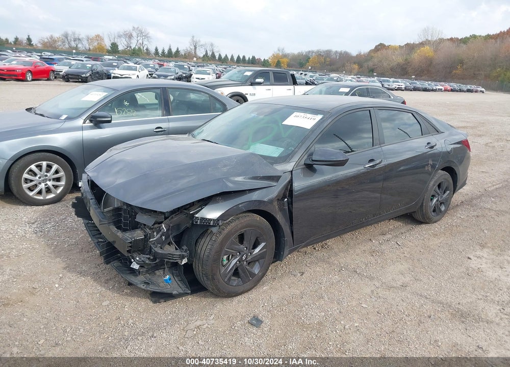 2022 HYUNDAI ELANTRA SEL VIN: 5NPLM4AG1NH083694
