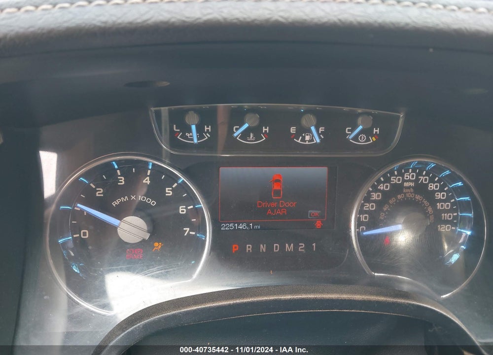 2011 FORD F-150 LARIAT VIN: 1FTFW1ET7BFB55159