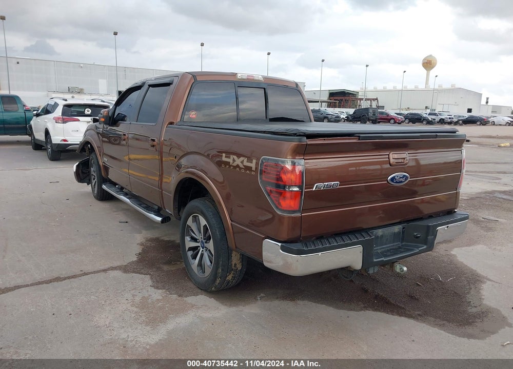 2011 FORD F-150 LARIAT VIN: 1FTFW1ET7BFB55159