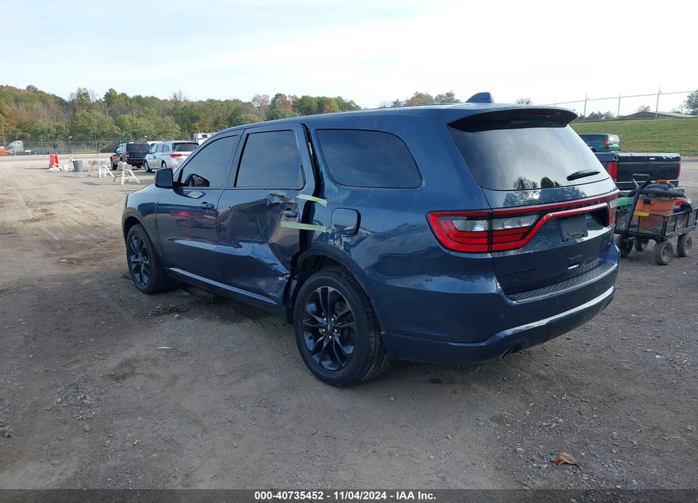 2021 DODGE DURANGO GT AWD VIN: 1C4RDJDG1MC521600