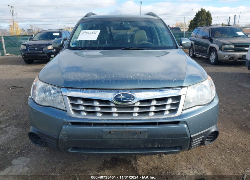 2013 SUBARU FORESTER 2.5X PREMIUM VIN: JF2SHADC4DH411308