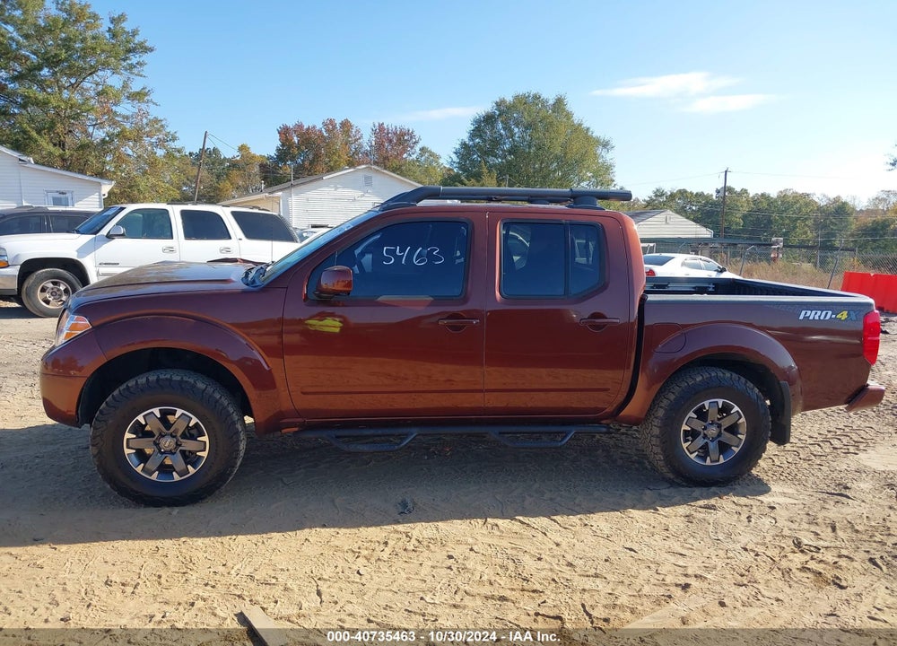 2017 NISSAN FRONTIER PRO-4X VIN: 1N6DD0EV2HN736511