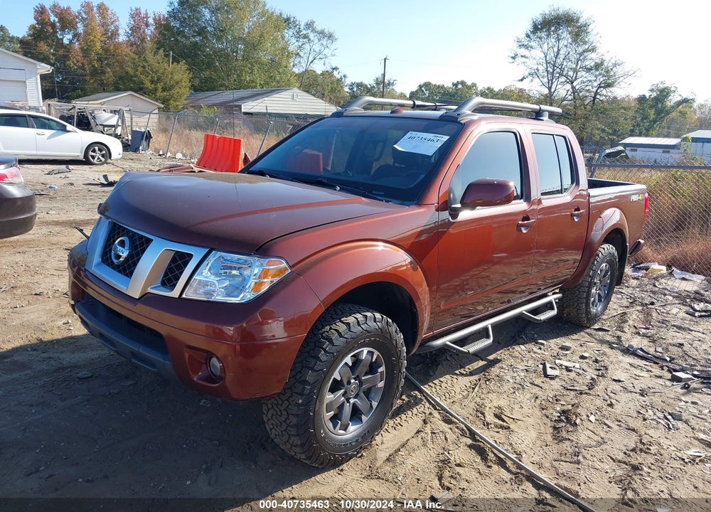 2017 NISSAN FRONTIER PRO-4X VIN: 1N6DD0EV2HN736511