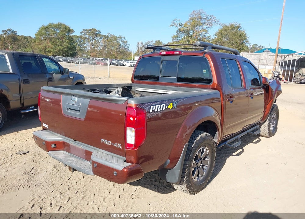 2017 NISSAN FRONTIER PRO-4X VIN: 1N6DD0EV2HN736511