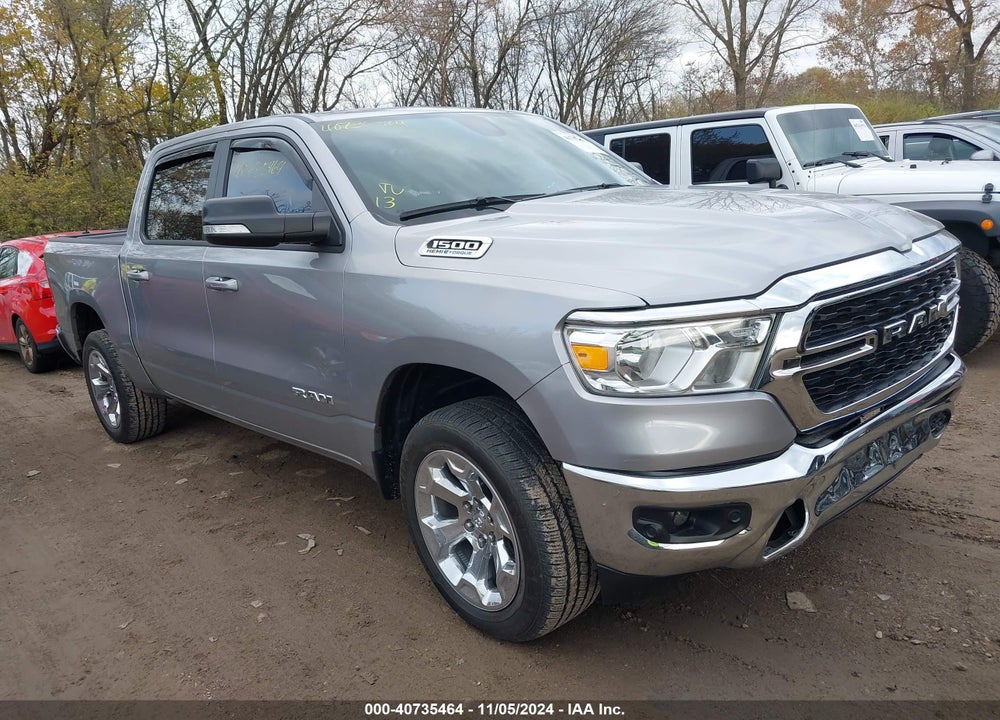 2022 RAM 1500 BIG HORN 4X4 5'7 BOX VIN: 1C6SRFFT2NN448695