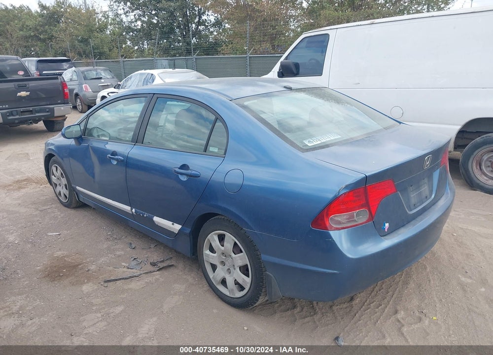 2007 HONDA CIVIC LX VIN: 1HGFA16507L060693