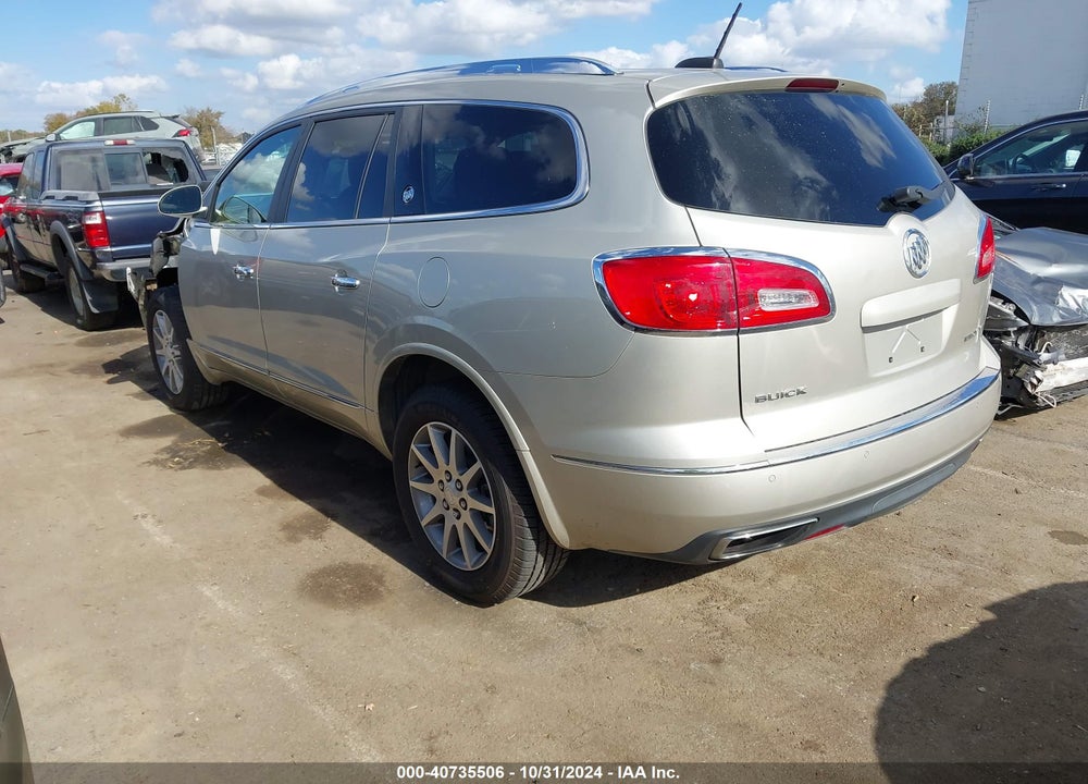 2017 BUICK ENCLAVE LEATHER VIN: 5GAKRBKD0HJ242918