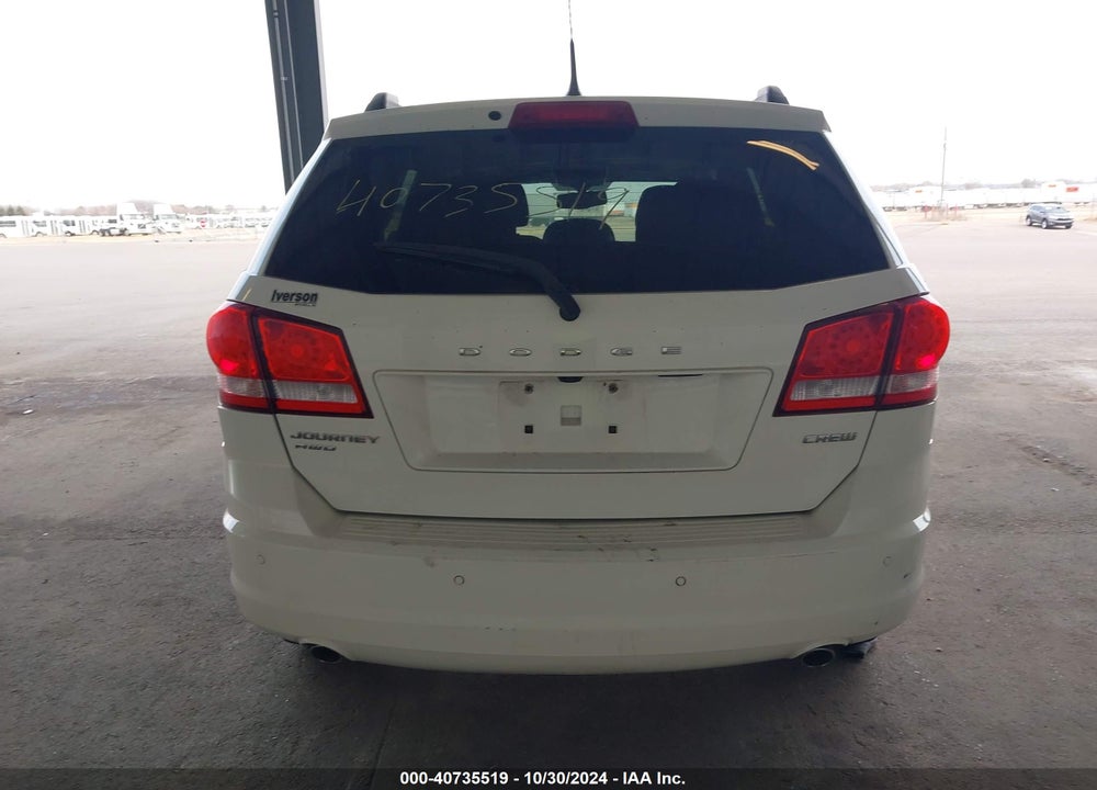 2011 DODGE JOURNEY CREW VIN: 3D4PH3FG1BT523436