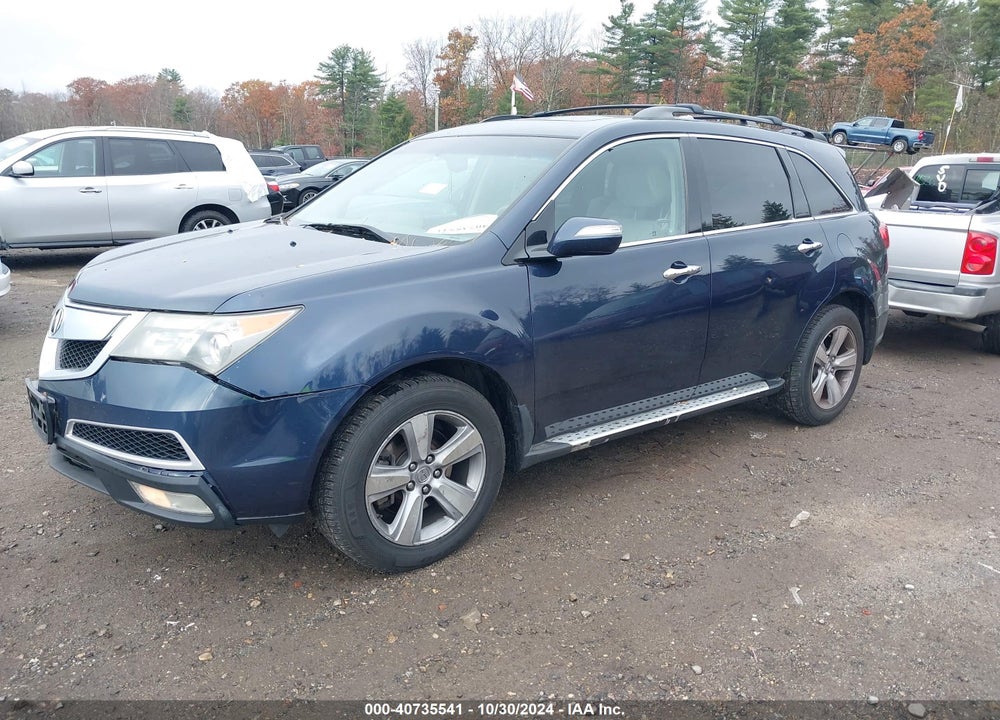 2010 ACURA MDX TECHNOLOGY PACKAGE VIN: 2HNYD2H65AH512968