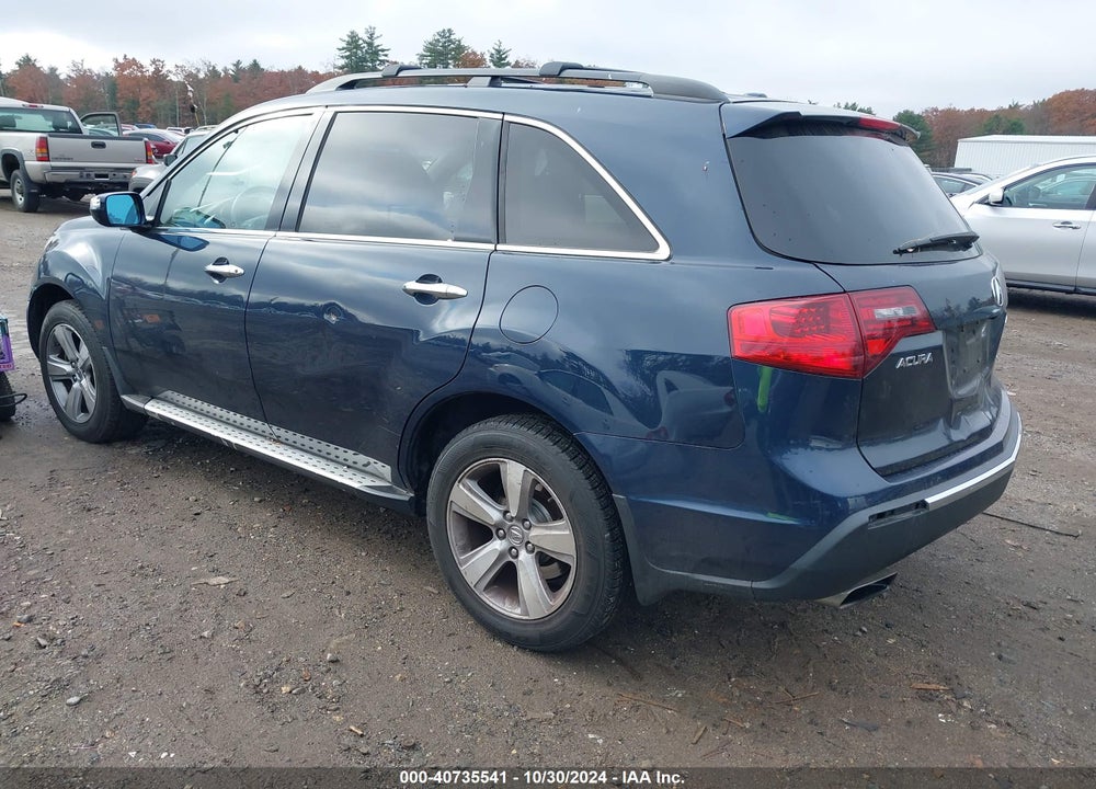 2010 ACURA MDX TECHNOLOGY PACKAGE VIN: 2HNYD2H65AH512968